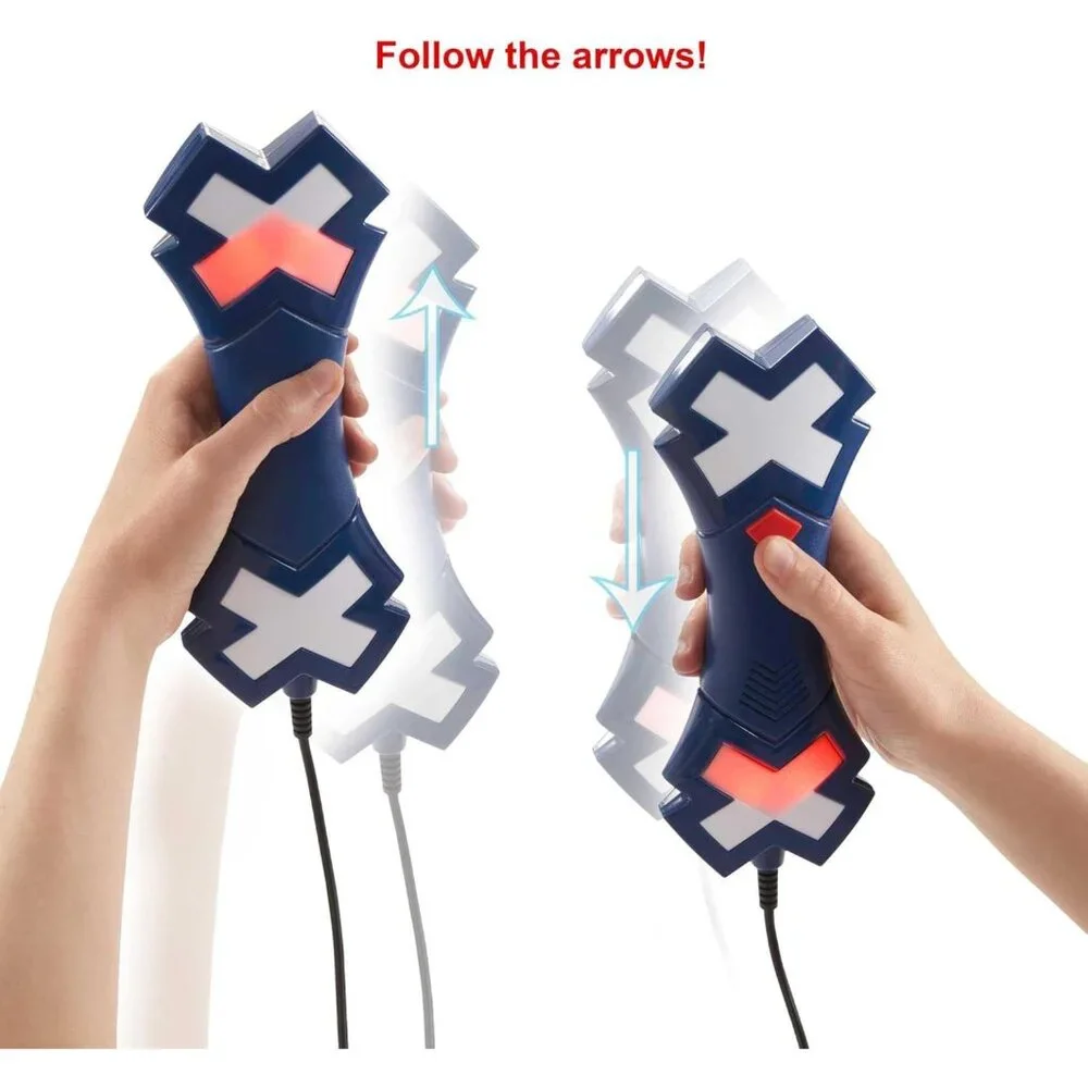 NEW Crossed Signals Game Electronic Game with Pair of Talking Light Wands